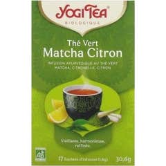 Yogi Tea Thé Vert Matcha Citron 17 Sachets