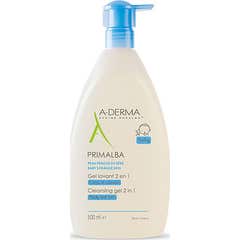 A-Derma Primalba Gel Lavant 2 en 1 500ml
