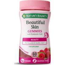 Nature's Bounty Beautiful Skin Gummies Acide hyaluronique 60Comp