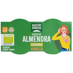 Naturgreen Dessert aux amandes et à la vanille biologique (2x125 g)