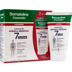 Somatoline Cosmetic® Homme Traitement Ventre et Abdomen 7 Nuits 2 x 150 ml