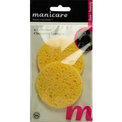 Manicare Cellulose Cleansing Sponges 2uts