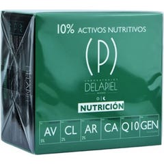 Delapiel Nutrition 10 % de principes actifs nutritionnels 15 ampoules