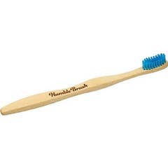 Brosse à dents adulte en bambou bleu moyen