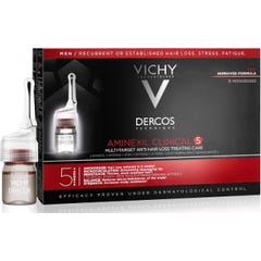 Vichy dercos Aminexil clinical 5 Homme Cure Complète 42 doses 6mL