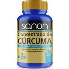 Sanon Concentrado De Cúrcuma 550mg 30 Capsules