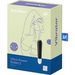Satisfyer Ultra Power Bullet Vibrator 2 USB Black 1 pièce