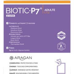 Aragan Biotic P7 Adulte CTD 30 Sachets