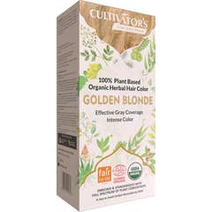 Teinture pour cheveux biologique Golden Blonde de Cultivator's 100g