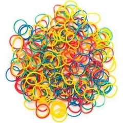 Bandes élastiques colorées Eurostil 100g