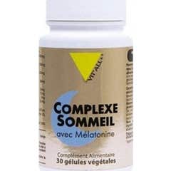 Vit'All+ Complexe Sommeil avec Mélatonine 30 Gélules