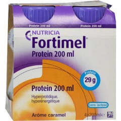 Fortimel Protein Caramel 4X200Ml T