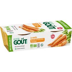 Good Goût Purée de Carotte dès 4 Mois Bio 2x120g