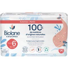 Biolane Couches Culottes Eco Taille 6 +16kg 36 Unités