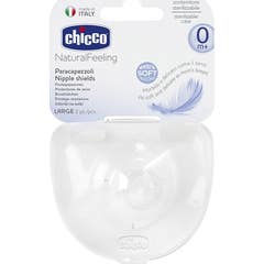 Chicco™ Protection de mamelon en silicone t-large 2 Unités