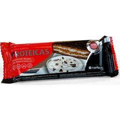 Herbora Barrita Proteica de Chocolate Negro y Stracciatella 47gr