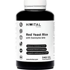 Hivital Foods Red Yeast Rice With Coenzyme Q10 540comp