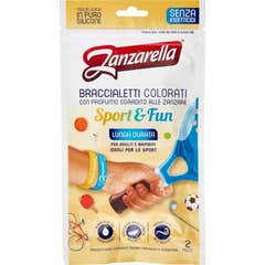 Zanzarella Bracelets Colorés Sport & Fun 2uts