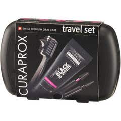 Curaprox Travel Set Black Is White