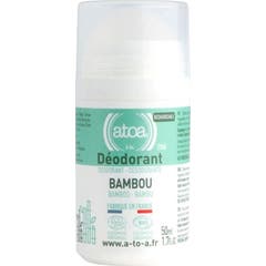 Atoa Déodorant Bambou Roll-On Rechargeable 50ml