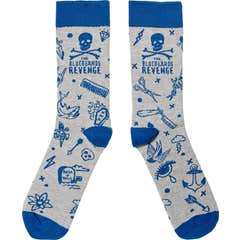 The Bluebeards Revenge Skull And Crossbones Socks 1 Paire