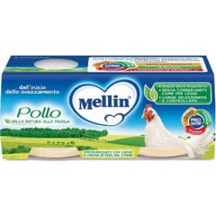 Mellin Omog Poulet 2X80G