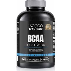 Sanon Sport BCAA 4:1:1 + Vit B6 240 gélules