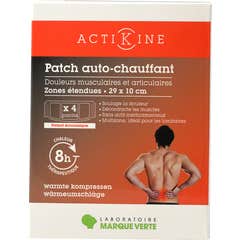 Actikine Patch Auto-Chauffant 29x10cm 4unts