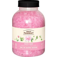 Green Pharmacy Bath Salt Rose de Damas et Musc Blanc 1000 g