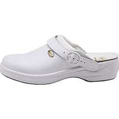 Scholl New Bonus Zueco Liso Blanco Talla 37 1065 1 Par