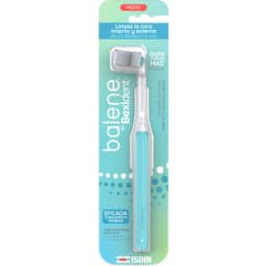 Balene Oral Care Brosse à dents moyenne Turquoise 1 pièce