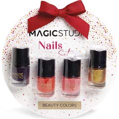 Magic Studio Colorful Nails Set 4uts