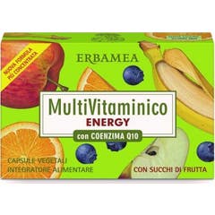 Erbamea Multivitamine Energy Cq10 24caps