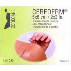 Cerecare Cerederm 10 Pansements 5x8cm