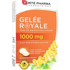 Forté Pharma Gelée Royale Saveur Ananas 20 Comprimés À Croquer