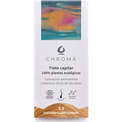 Chroma Colorant Bio 5.3 Châtain Doré Clair 100g