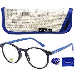 Lunettes de lecture Bads noir et bleu +3,5 1pc