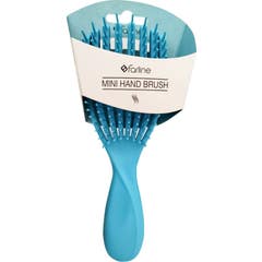 Farline Brosse à cheveux de voyage verte 1 unité