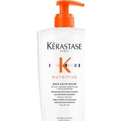Kérastase Nutritive Bain Satin Riche Shampoing Cheveux Très Secs 500ml