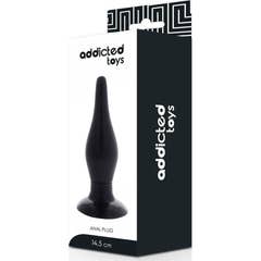 Addicted Toys Anal Plug 14,5cm Noir 1pc