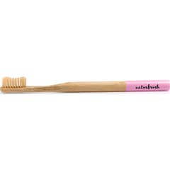 Brosse à dents Beter Pink en bambou