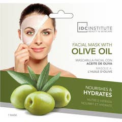 IDC Institute Masque Visage Huile d'Olive 1ut