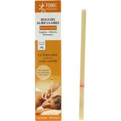 Tonic Nature Bougies Auriculaires Lavande Romarin 2uts