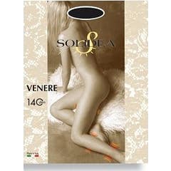 Solidea Venus 140den Collant Tous Nu Noir 1S 1ut