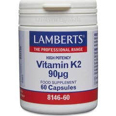 Lamberts Vitamine K2 90µg 60caps Lamberts Vitamine K2 90µg 60caps