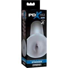 PDX Male Pump And Dump Stroker Masturbator Transparent 1pc