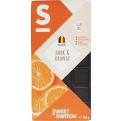 Sweet Switch Chocolat Noir Belge Orange Sans Gluten 100g