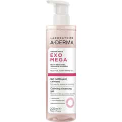 A-Derma Exomega Visage Gel Nettoyant Calmant 200 ml