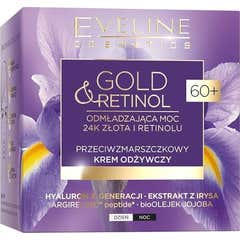 Eveline Cosmetics Gold Retinol 60 Anti-Rides Crème Nourris 50 ml