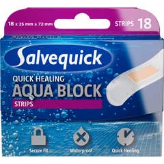 Salvequick Pansements Aqua Block 18uts